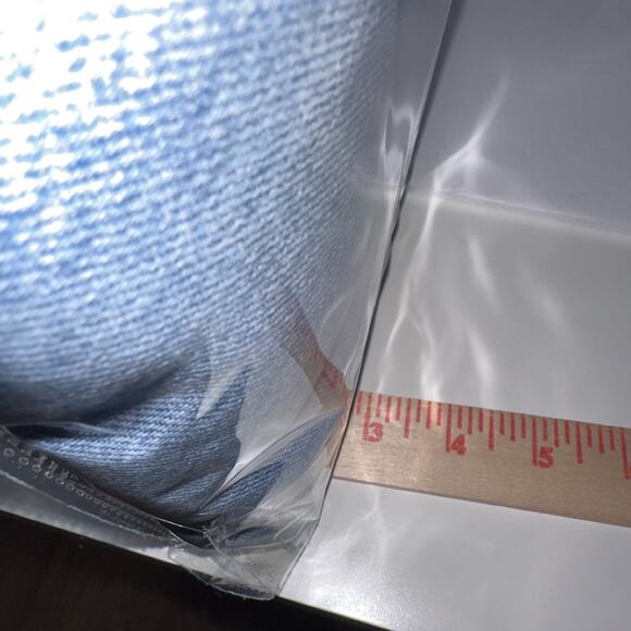 GAP Jeans Womens 30 10 Tall Baggy Mid Rise Ultrasoft Wide Leg Light Wash See Pic - Picture 4 of 15